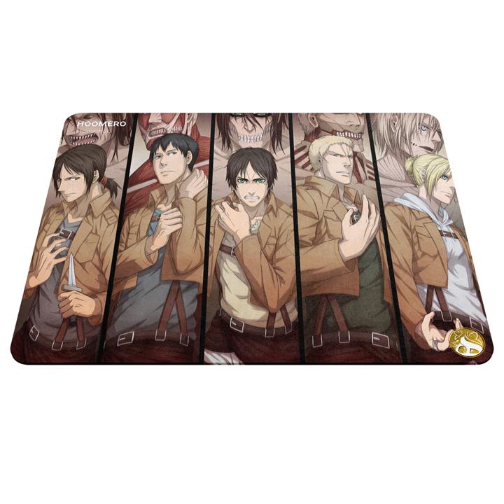 ماوس پد هومرو طرح اتک آن تایتان مدل A1389 Hoomero Attack on Titan A1389 Mousepad